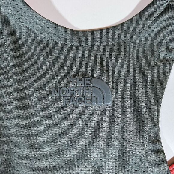The North Face Racerback Grey Pink Tank Top Shirt Women's Size Medium - Picture 8 of 8